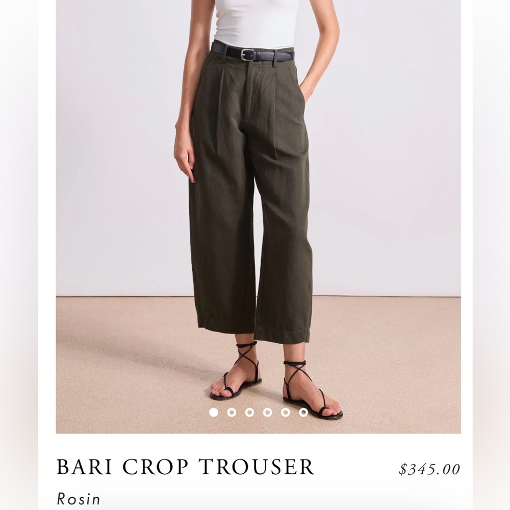Apiece Apart bari crop trouser
